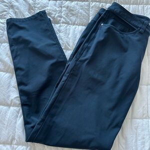 Lululemon Athletica Men's Deep Blue Chinos